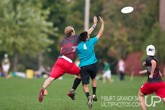 Saturday Action, Mixed Division, USAU 2012 Northeast Regionals