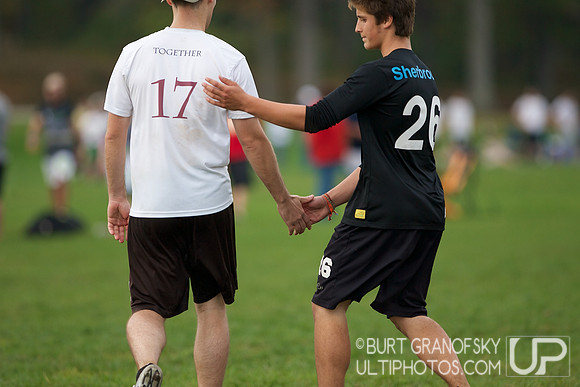 Saturday Action, Mixed Division, USAU 2012 Northeast Regionals