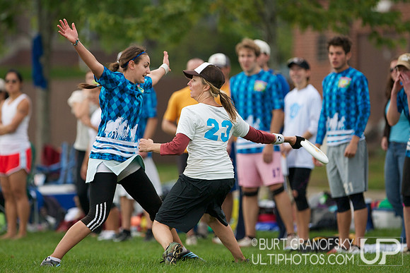 Saturday Action, Mixed Division, USAU 2012 Northeast Regionals