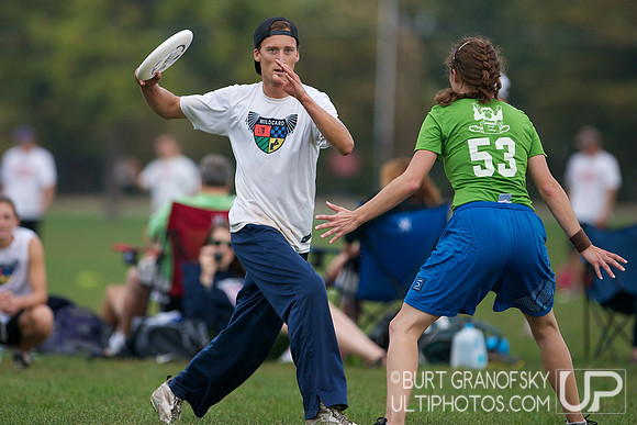 Saturday Action, Mixed Division, USAU 2012 Northeast Regionals