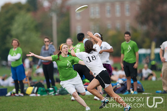 Saturday Action, Mixed Division, USAU 2012 Northeast Regionals