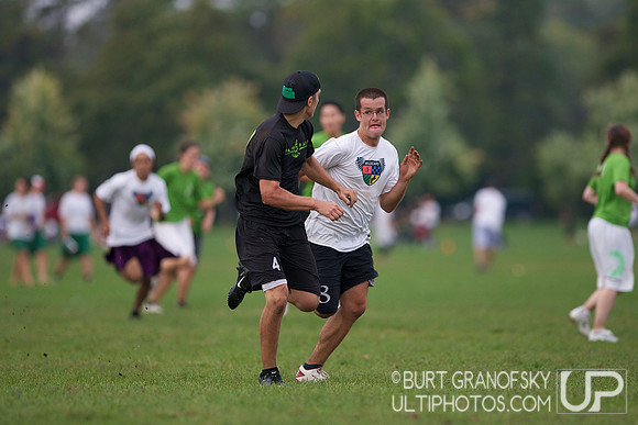 Saturday Action, Mixed Division, USAU 2012 Northeast Regionals