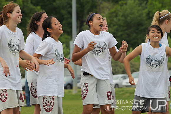 USAU Southern HS Regional Championships 2015 - Sunday