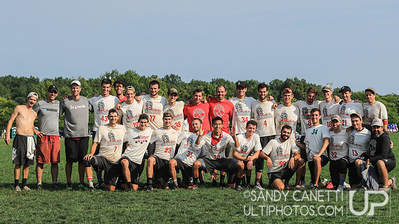 2016 USAU Northeast Regionals Team Photos
