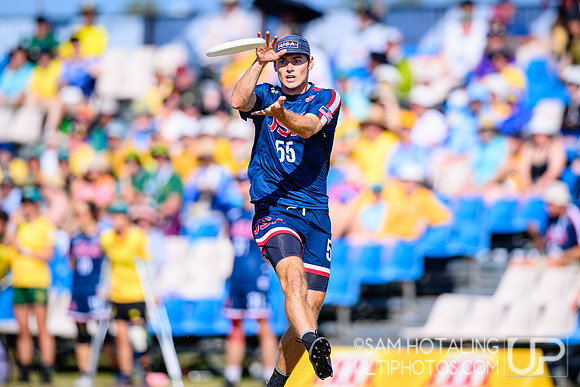 Mixed semifinals during World Ultimate Championships at Runaway Bay Precinct