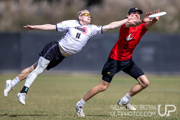 Day 1 of the 2025 USA Ultimate Club Nationals