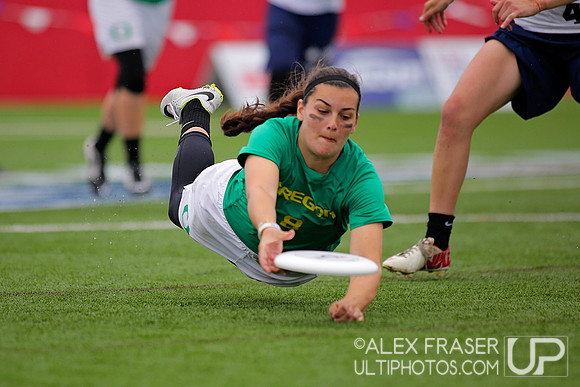 Women's Semifinal I - 2015 USAU College Championships
