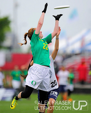 Women's Semifinal I - 2015 USAU College Championships
