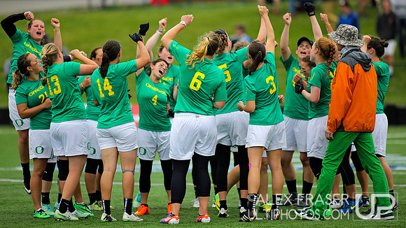 Women's Semifinal I - 2015 USAU College Championships