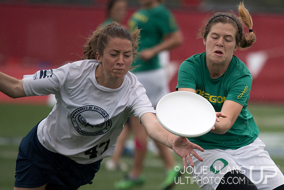 Oregon Fugue vs UBC Thunderbirds Women's Semi - USAU DI College