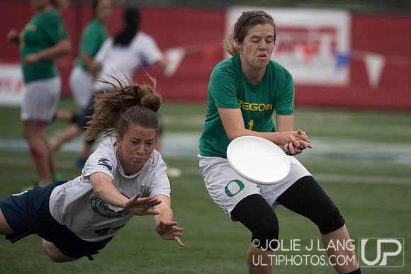 Oregon Fugue vs UBC Thunderbirds Women's Semi - USAU DI College