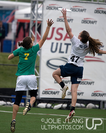 Oregon Fugue vs UBC Thunderbirds Women's Semi - USAU DI College