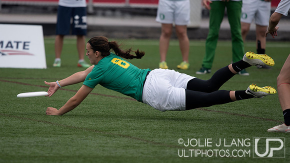 Oregon Fugue vs UBC Thunderbirds Women's Semi - USAU DI College