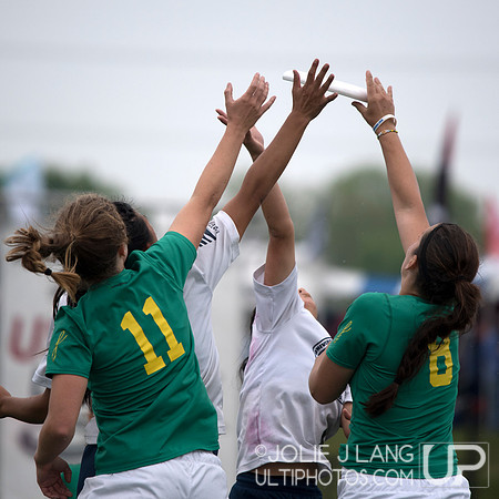 Oregon Fugue vs UBC Thunderbirds Women's Semi - USAU DI College