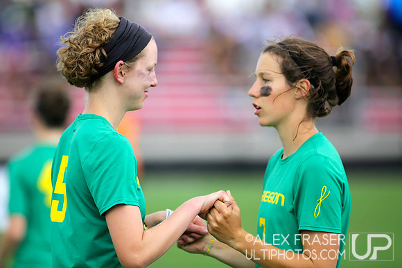 Women's Final - Stanford Superfly vs Oregon Fugue - 2015 USAU DI College Championships