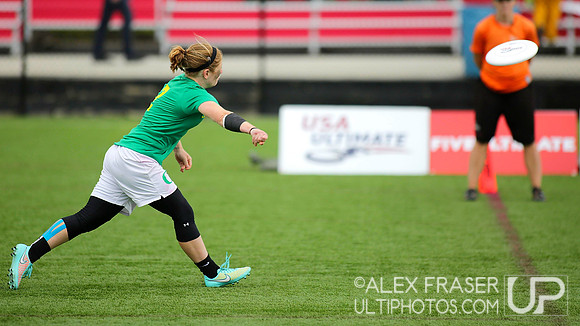 Women's Final - Stanford Superfly vs Oregon Fugue - 2015 USAU DI College Championships