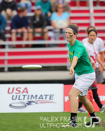 Women's Final - Stanford Superfly vs Oregon Fugue - 2015 USAU DI College Championships