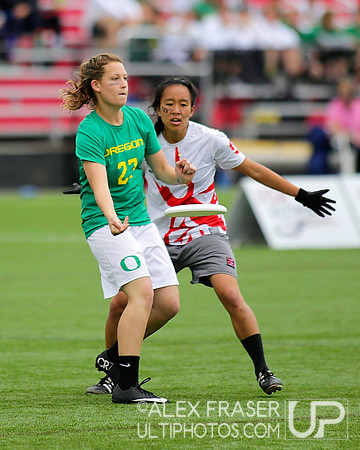 Women's Final - Stanford Superfly vs Oregon Fugue - 2015 USAU DI College Championships