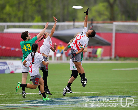 Women's Final - Stanford Superfly vs Oregon Fugue - 2015 USAU DI College Championships