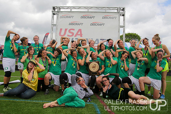 Women's Final - Stanford Superfly vs Oregon Fugue - 2015 USAU DI College Championships
