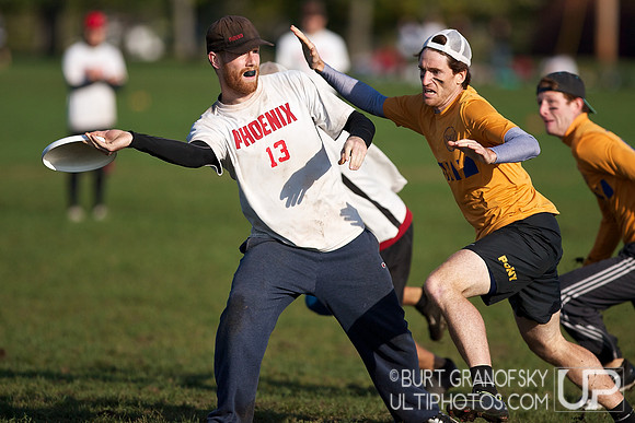 Open Division, Sunday Action -- 2012 USAU NE Regionals