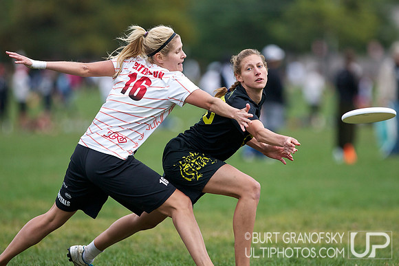 Sunday Games to Go to Nationals, Women's Division, USAU 2012 Northeast Regionals