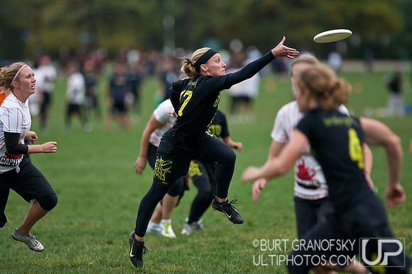 Sunday Games to Go to Nationals, Women's Division, USAU 2012 Northeast Regionals