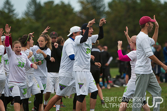 Games to Go to Nationals, Sunday, Mixed Division, USAU 2012 Northeast Regionals