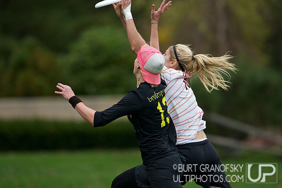 Sunday Games to Go to Nationals, Women's Division, USAU 2012 Northeast Regionals