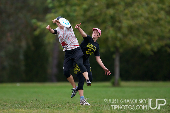 Sunday Games to Go to Nationals, Women's Division, USAU 2012 Northeast Regionals