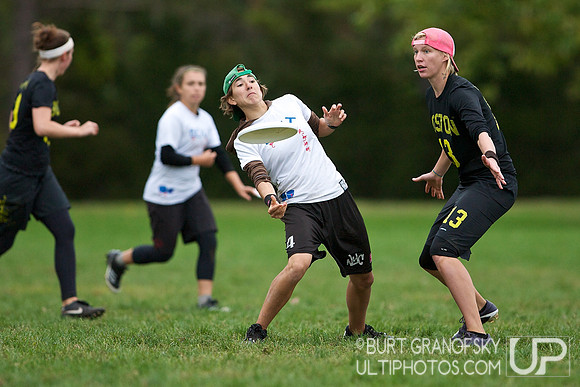 Sunday Games to Go to Nationals, Women's Division, USAU 2012 Northeast Regionals