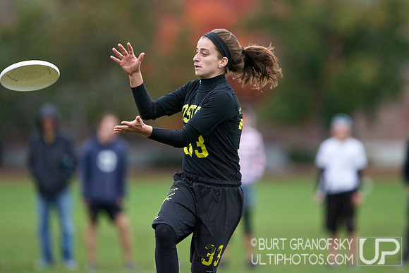 Sunday Games to Go to Nationals, Women's Division, USAU 2012 Northeast Regionals