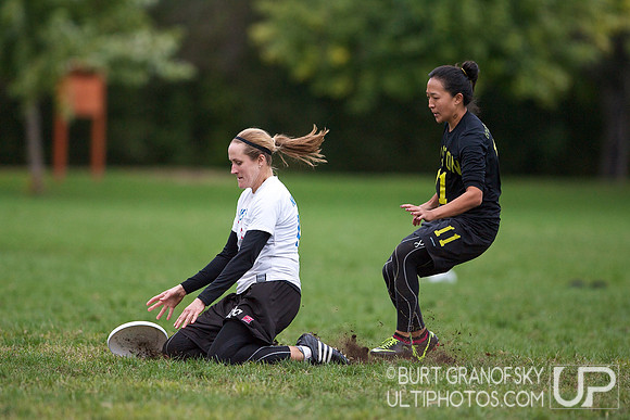 Sunday Games to Go to Nationals, Women's Division, USAU 2012 Northeast Regionals