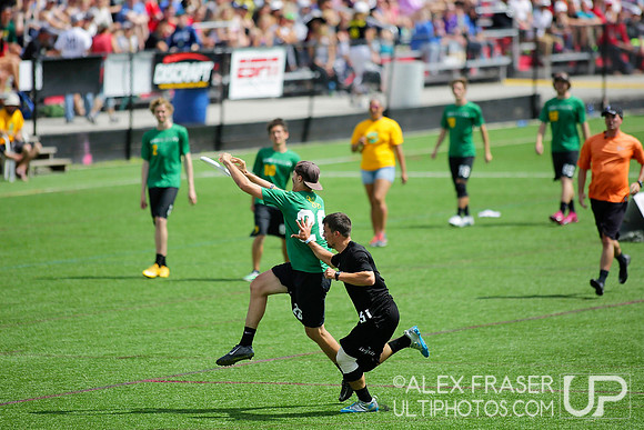 Men's Final - Oregon Ego vs North Carolina Darkside - 2015 USAU DI College Championships