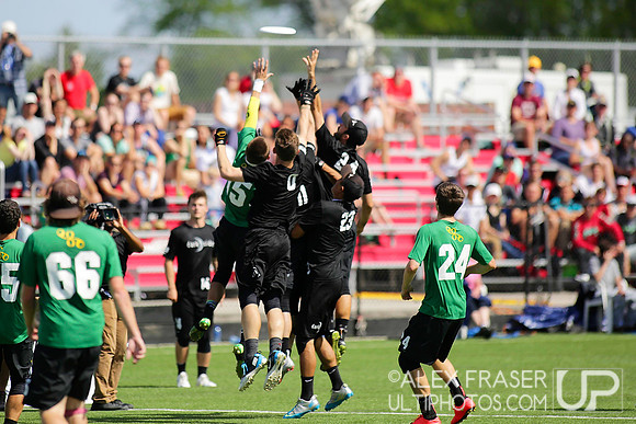 Men's Final - Oregon Ego vs North Carolina Darkside - 2015 USAU DI College Championships