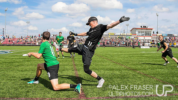 Men's Final - Oregon Ego vs North Carolina Darkside - 2015 USAU DI College Championships