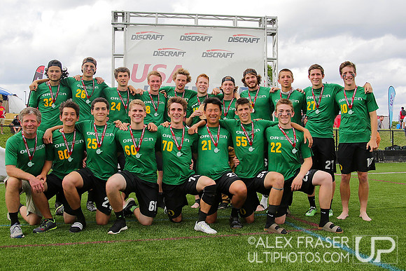 Men's Final - Oregon Ego vs North Carolina Darkside - 2015 USAU DI College Championships