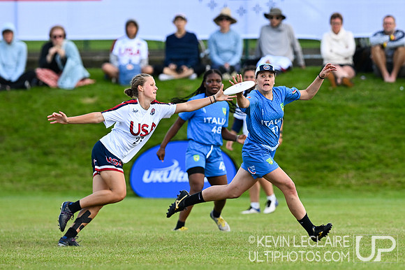 USA vs Italy U20 Women's - WJUC Tuesday Round 3