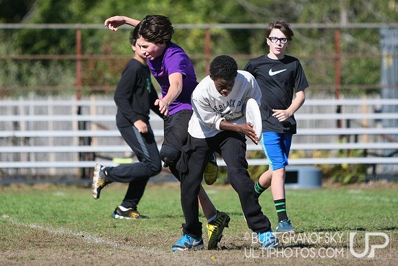 Action from the Sharon HS Spirit of the Game tournament