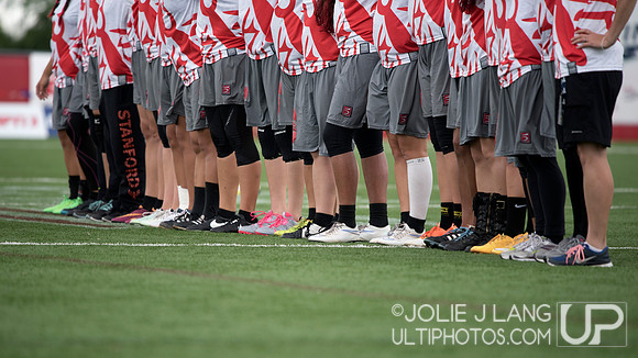 Oregon Fugue vs Stanford Superfly Women's Final - USAU DI Colleg
