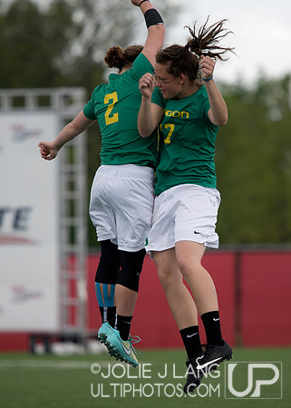 Oregon Fugue vs Stanford Superfly Women's Final - USAU DI Colleg