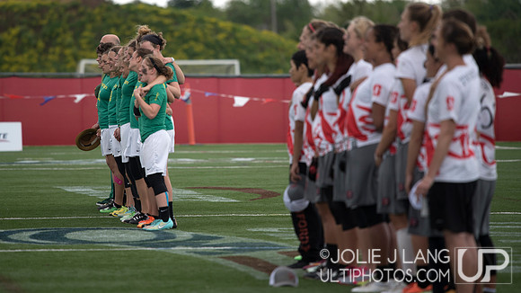 Oregon Fugue vs Stanford Superfly Women's Final - USAU DI Colleg