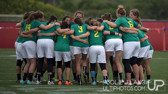Oregon Fugue vs Stanford Superfly Women's Final - USAU DI Colleg