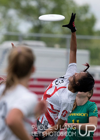 Oregon Fugue vs Stanford Superfly Women's Final - USAU DI Colleg
