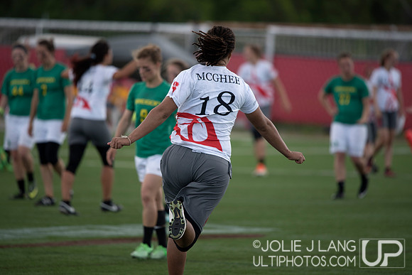 Oregon Fugue vs Stanford Superfly Women's Final - USAU DI Colleg