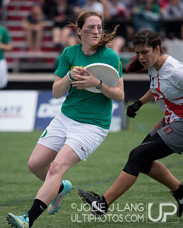 Oregon Fugue vs Stanford Superfly Women's Final - USAU DI Colleg