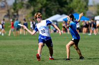 Pool play at USAU Youth Club Championships