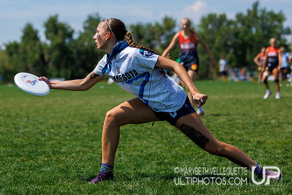 Monday action at the USA Ultimate Youth Club Championships. U-20