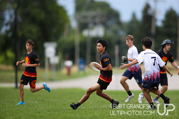 USA Ultimate YCC 2022 -- U17 Boys Sun Action
