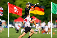 Clapham Ultimate vs Melbourne Ellipsis in pool play at World Ultimate Club Championships
